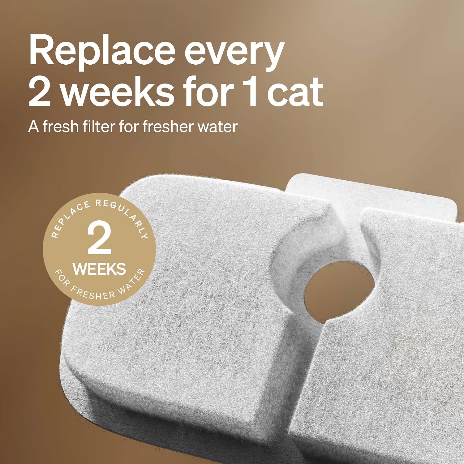 PETLIBRO Replacement Filters for Dockstream Cat Water Fountain PLWF106/PLWF116/PLWF115/PLWF105/PLWF005, 4 Months Set of Replacement Filters for Ultra Quiet Cat Fountain, 8 Count for Pet Water Fountain - Image 6