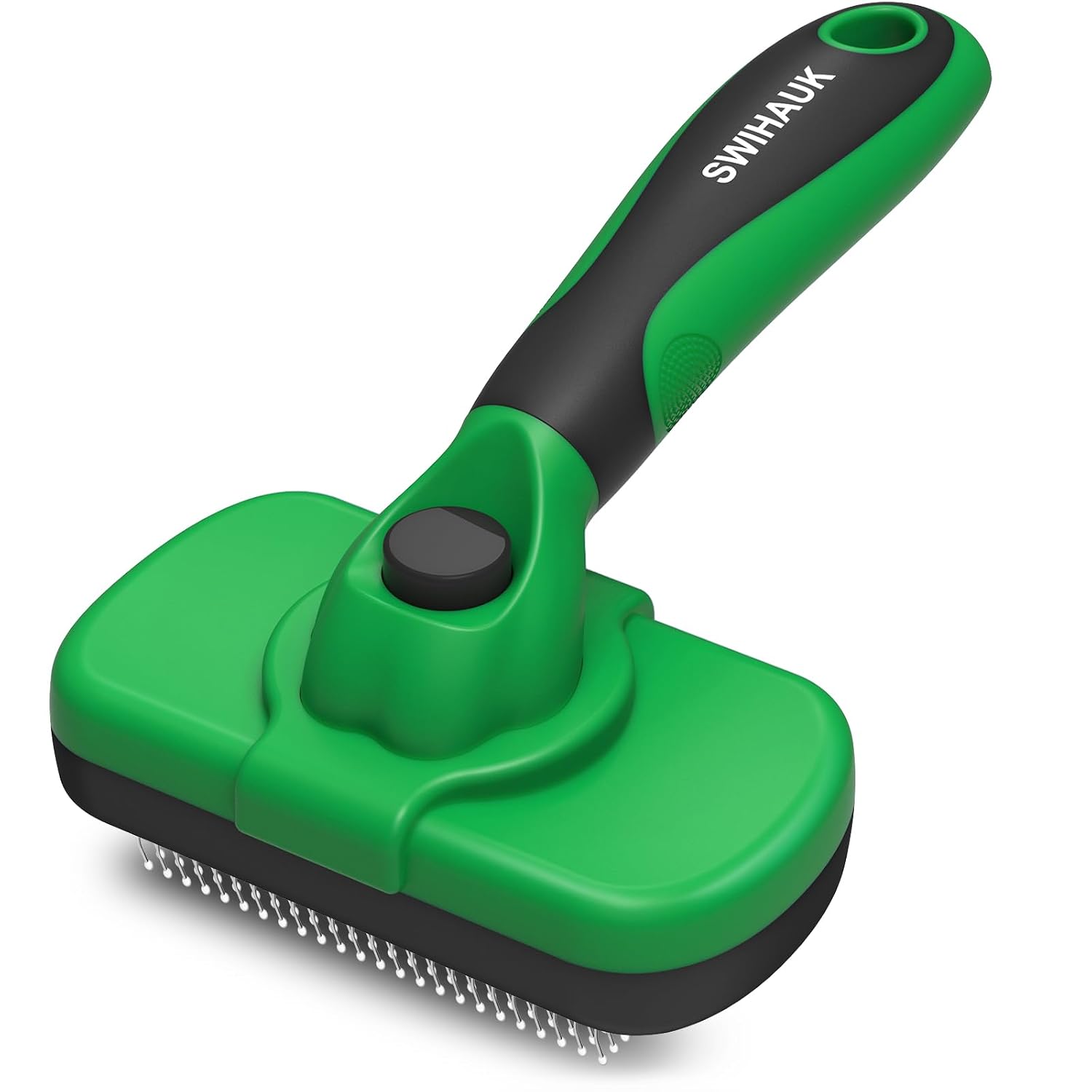 Swihauk Self Cleaning Slicker Brush - Skin Friendly Deshedding Grooming Tool for Dogs & Cats, Suitable for Shedding & Haired Pets, with Pet Supplies Accessories, Blue - Image 8