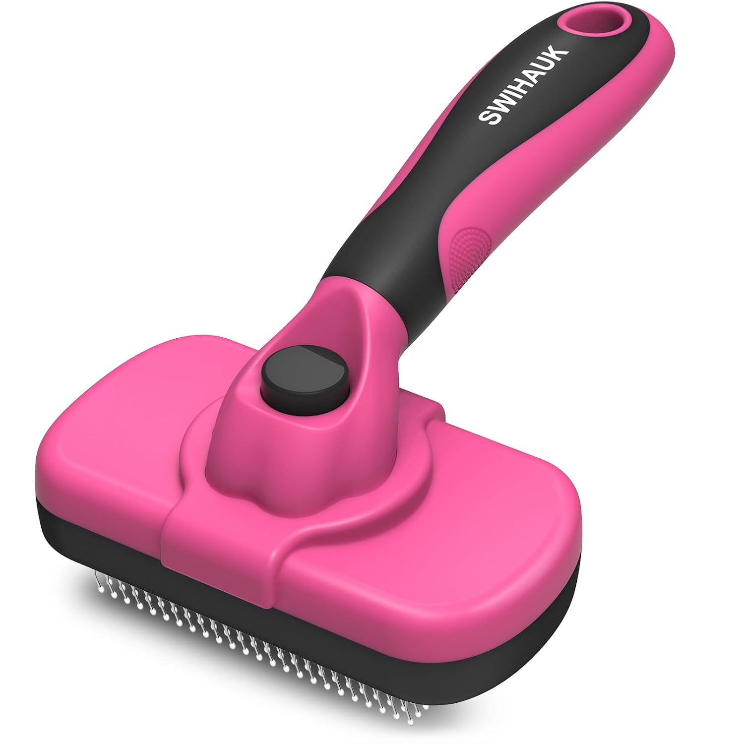 Swihauk Self Cleaning Slicker Brush - Skin Friendly Deshedding Grooming Tool for Dogs & Cats, Suitable for Shedding & Haired Pets, with Pet Supplies Accessories, Blue - Image 10