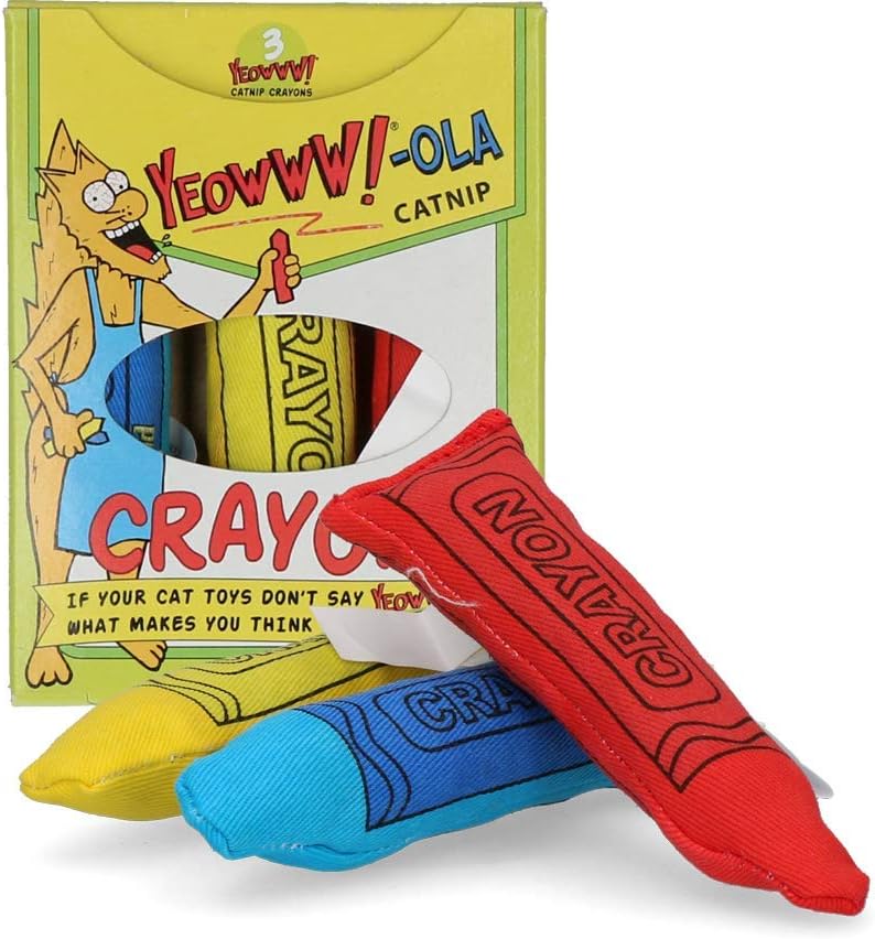 Yeowww Catnip Crayons