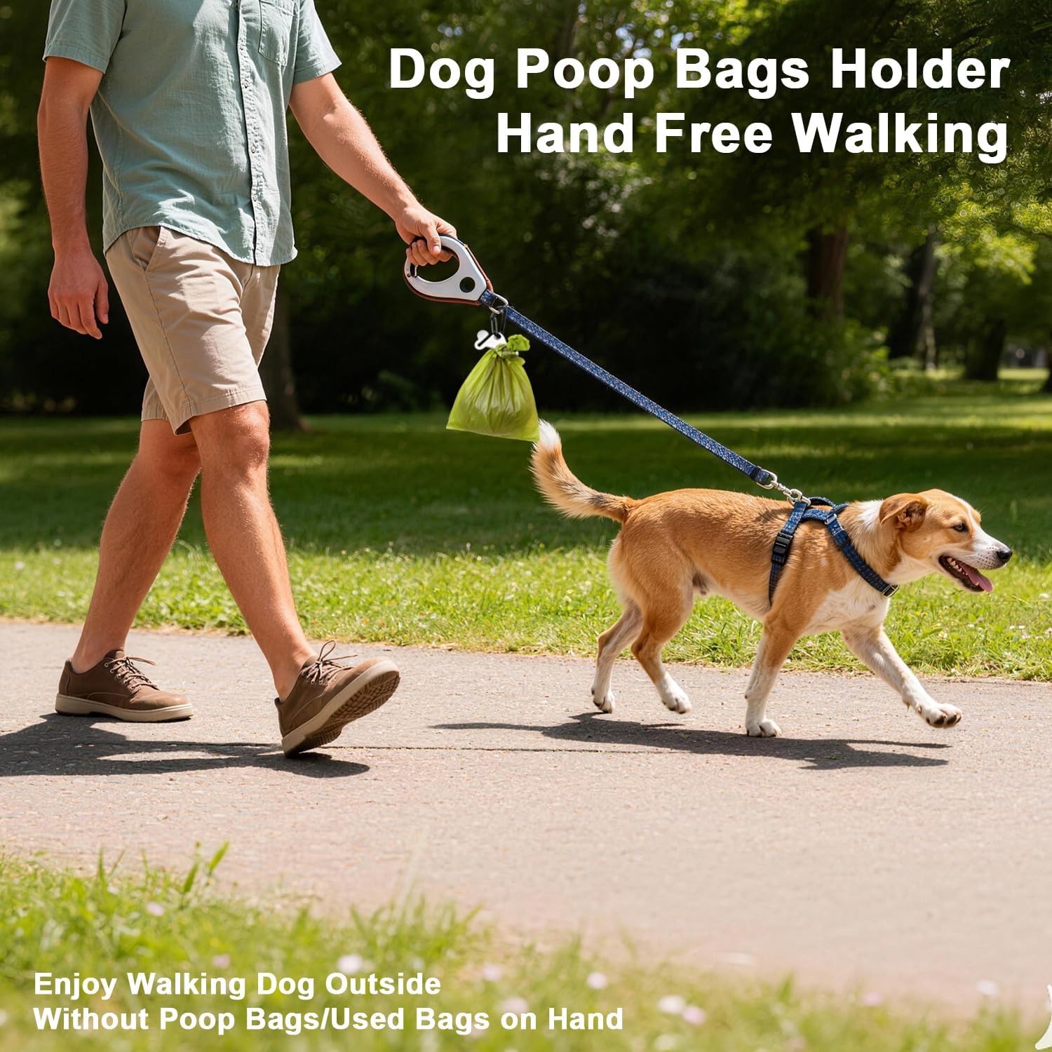 Petopia Stainless Steel Poop Bag Holder - Hình 2