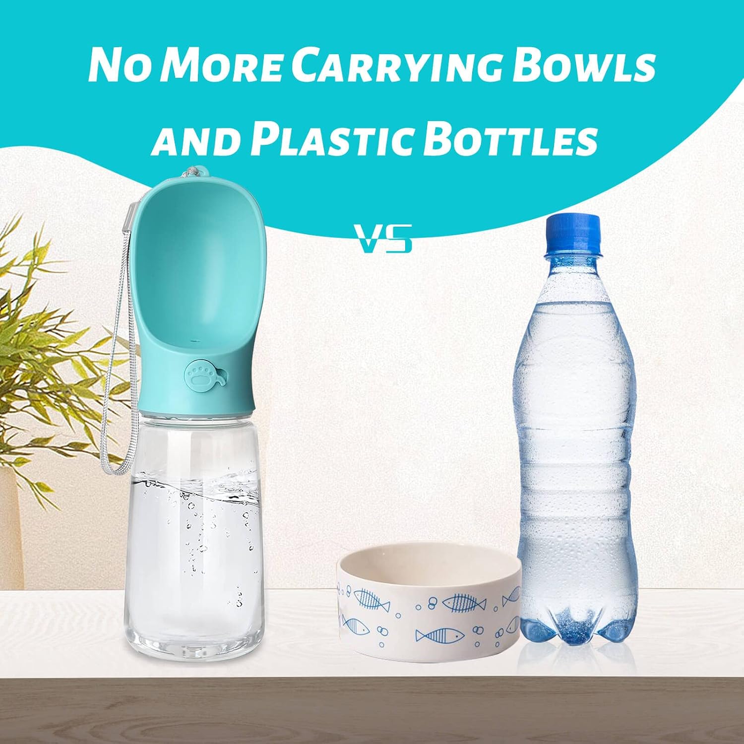 Petopia Aqua Blue Pet Water Dispenser - Hình 2
