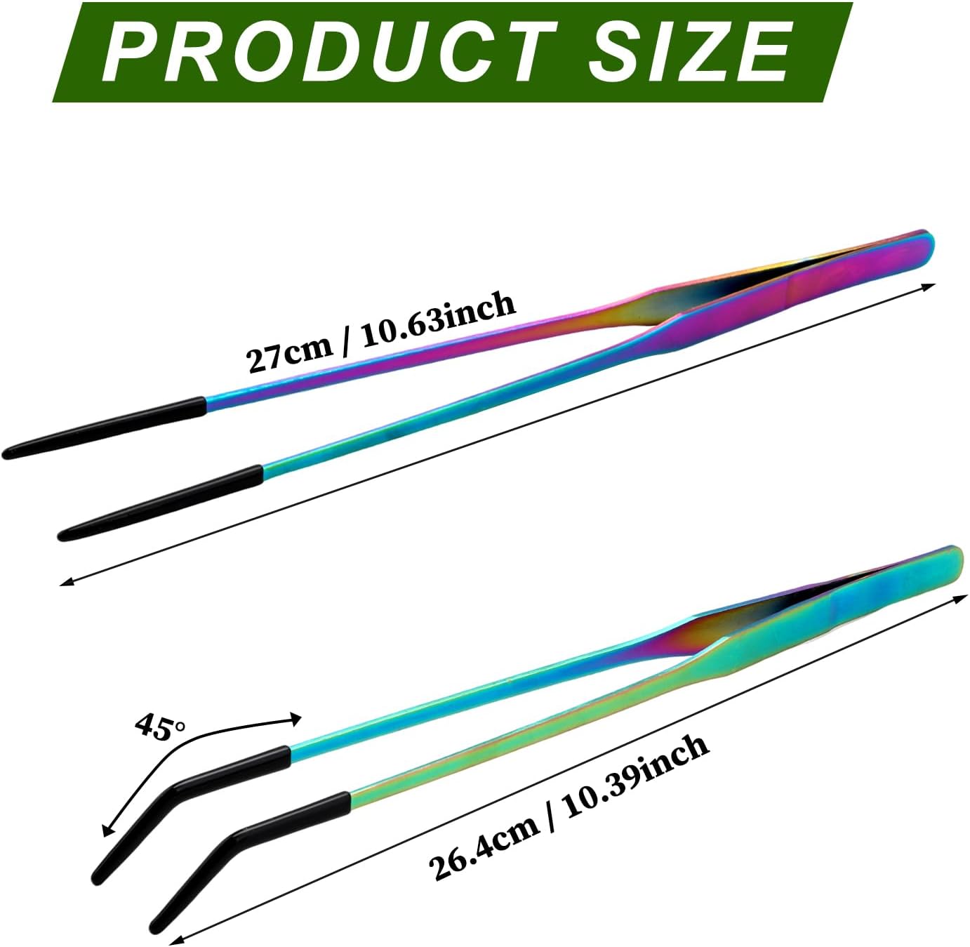 Petopia Iridescent Reptile Tweezers - Hình 2