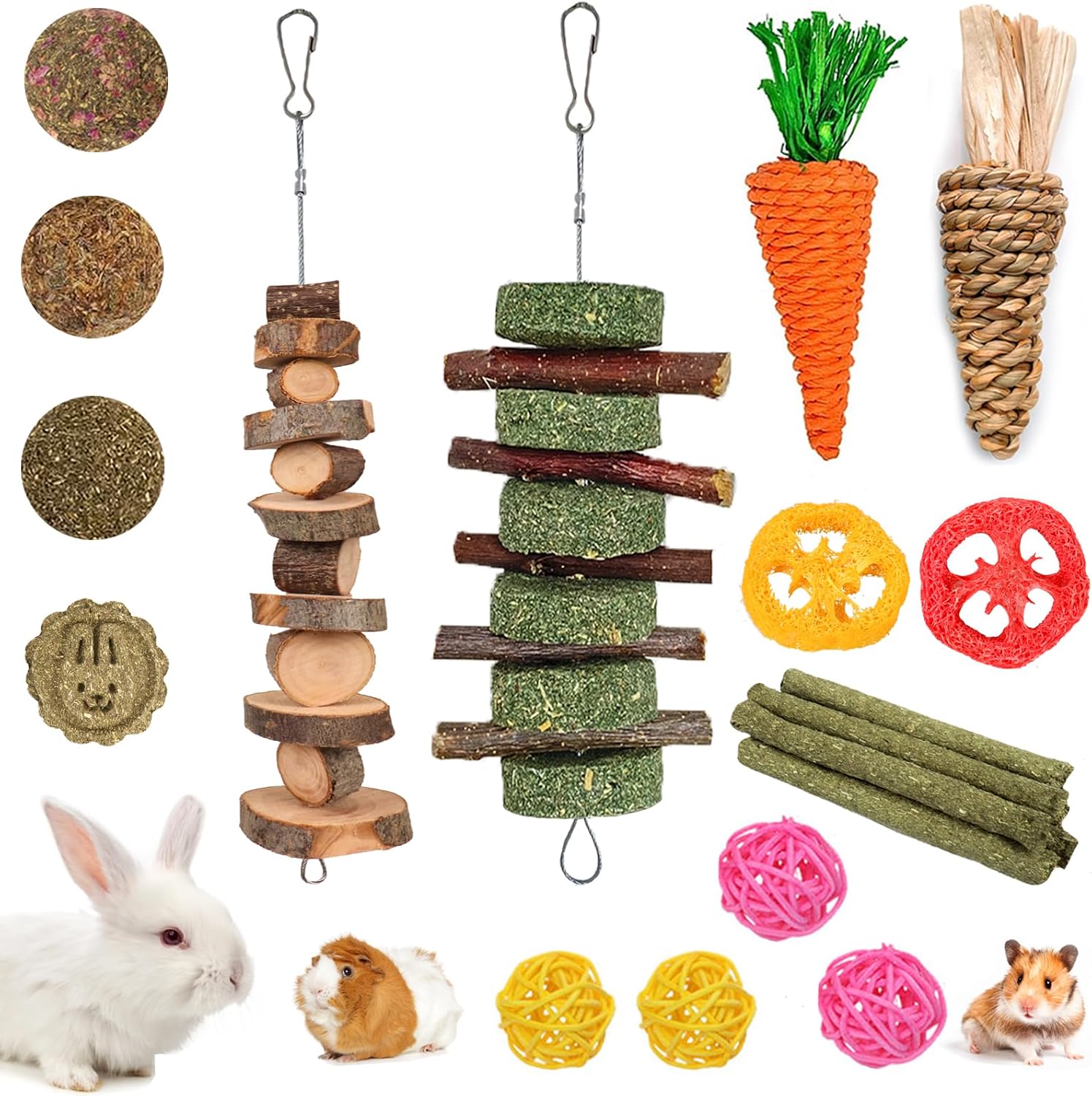 Natural Small Pet Chew Toys