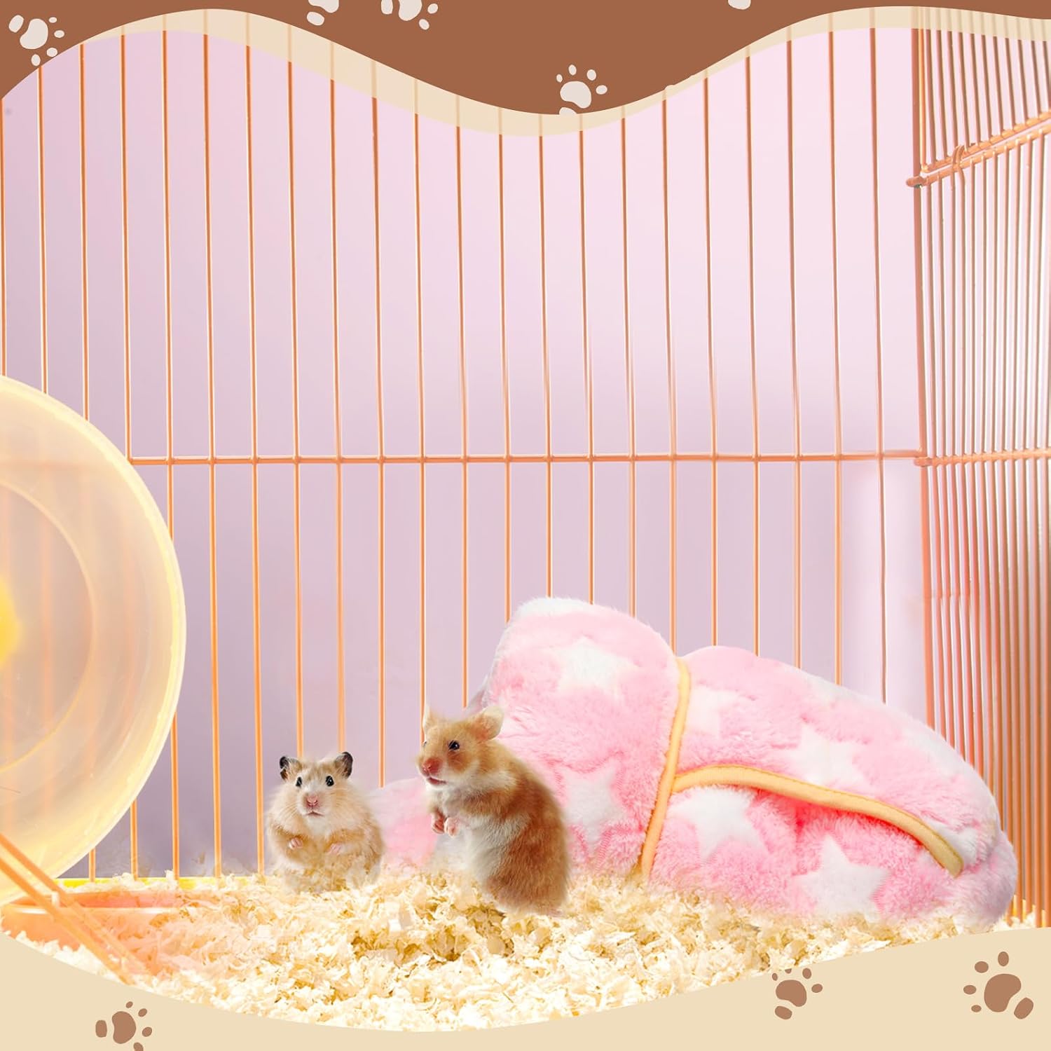 Star Pattern Small Pet Hideout - Hình 6