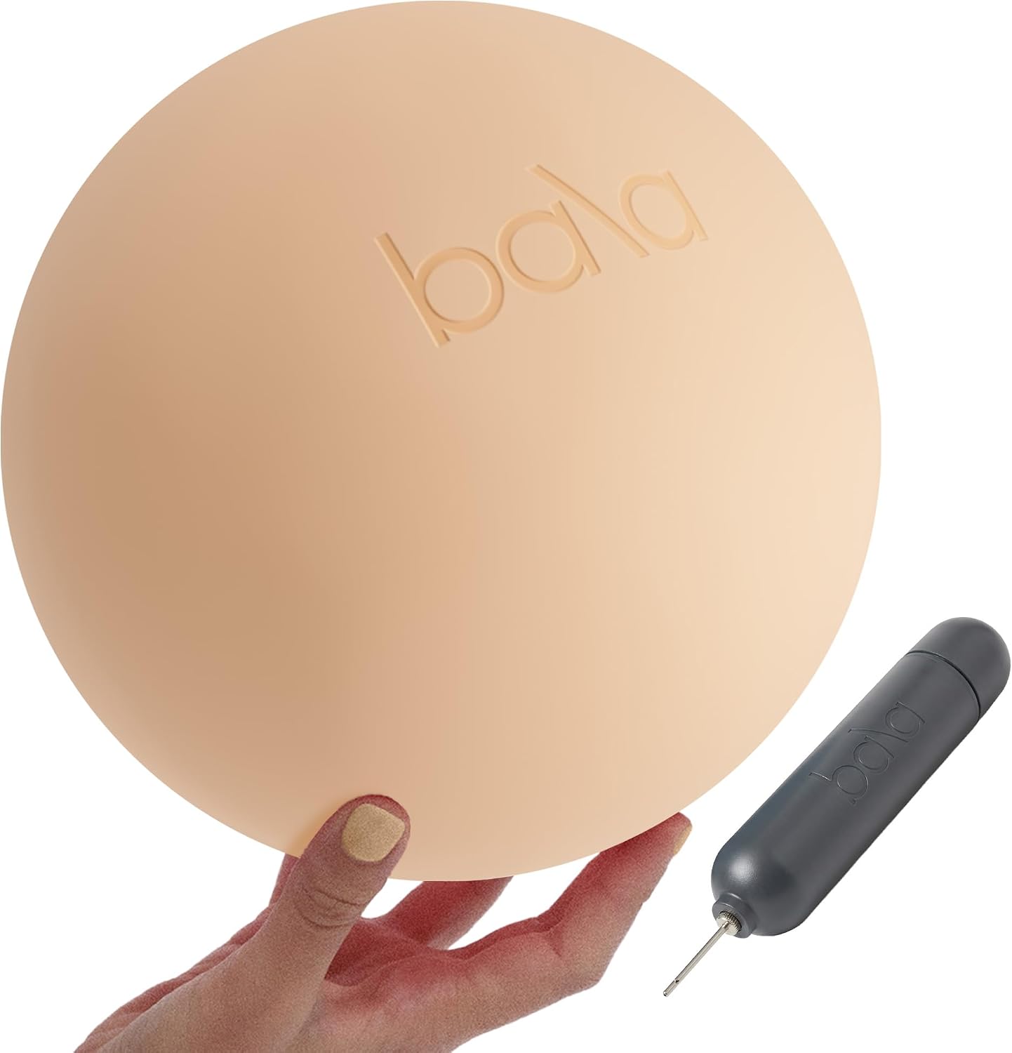 Bala Sky Blue Pilates Ball - Hình 7