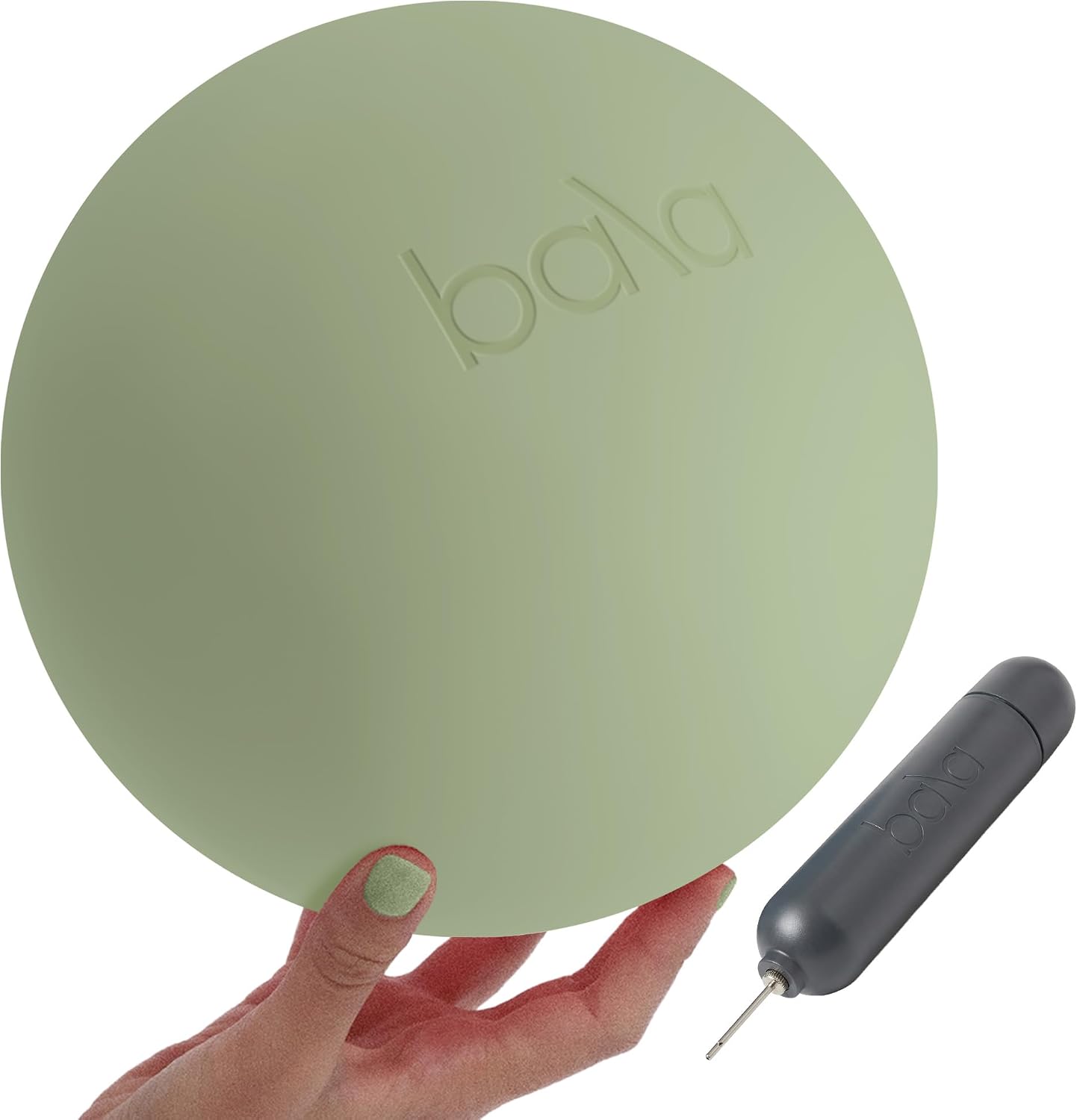 Bala Sky Blue Pilates Ball - Hình 8