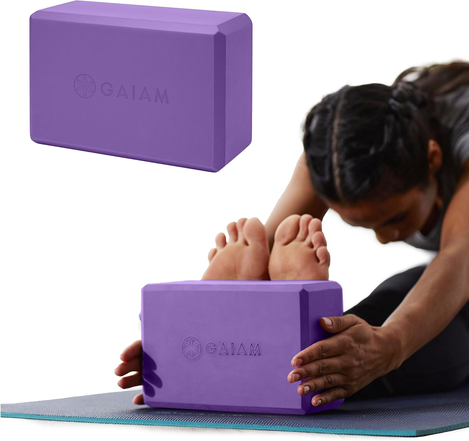 GAIAM Mint Green Yoga Blocks - Hình 16