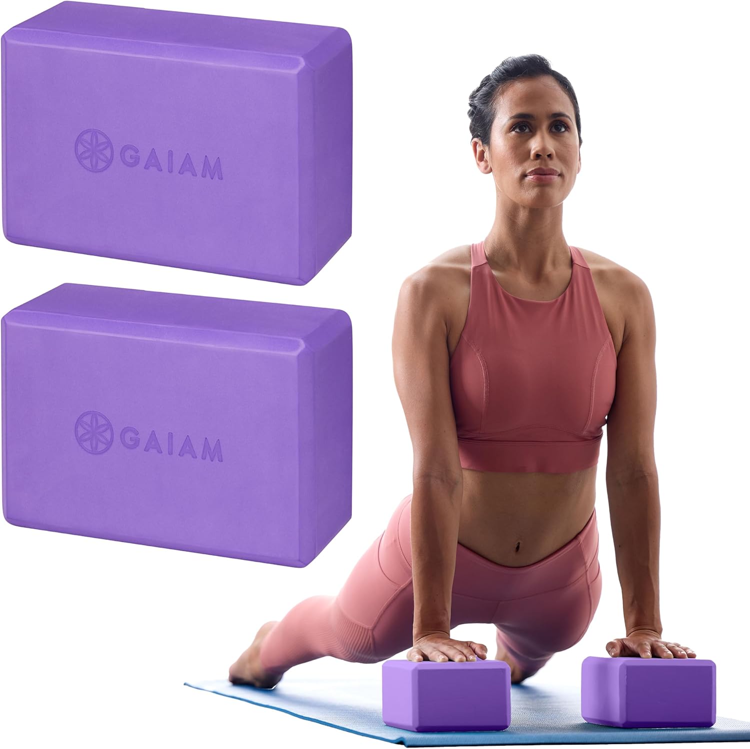 GAIAM Mint Green Yoga Blocks - Hình 11