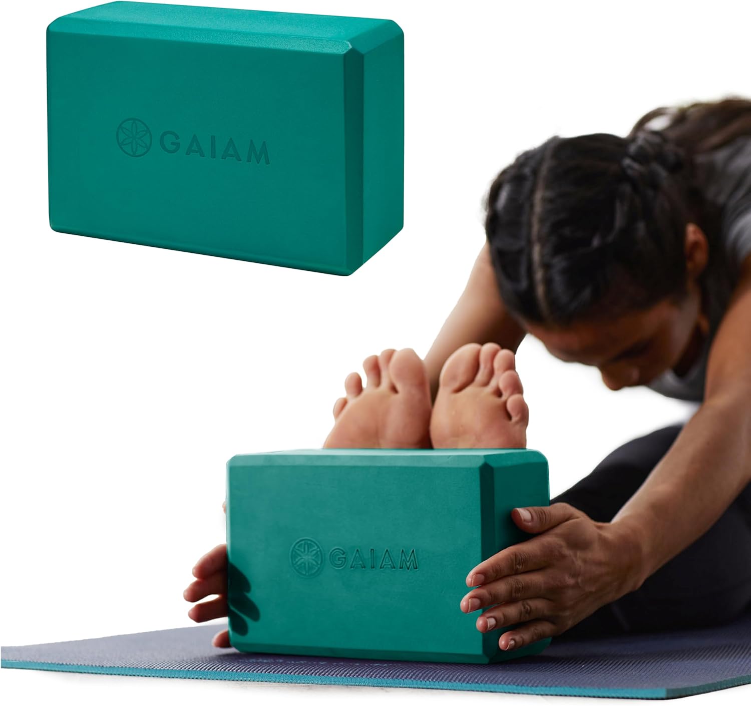 GAIAM Mint Green Yoga Blocks - Hình 10