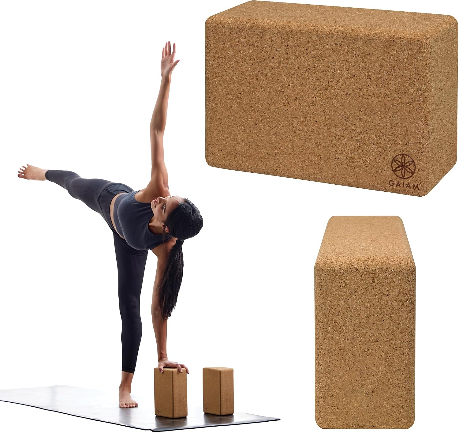GAIAM Mint Green Yoga Blocks - Hình 20