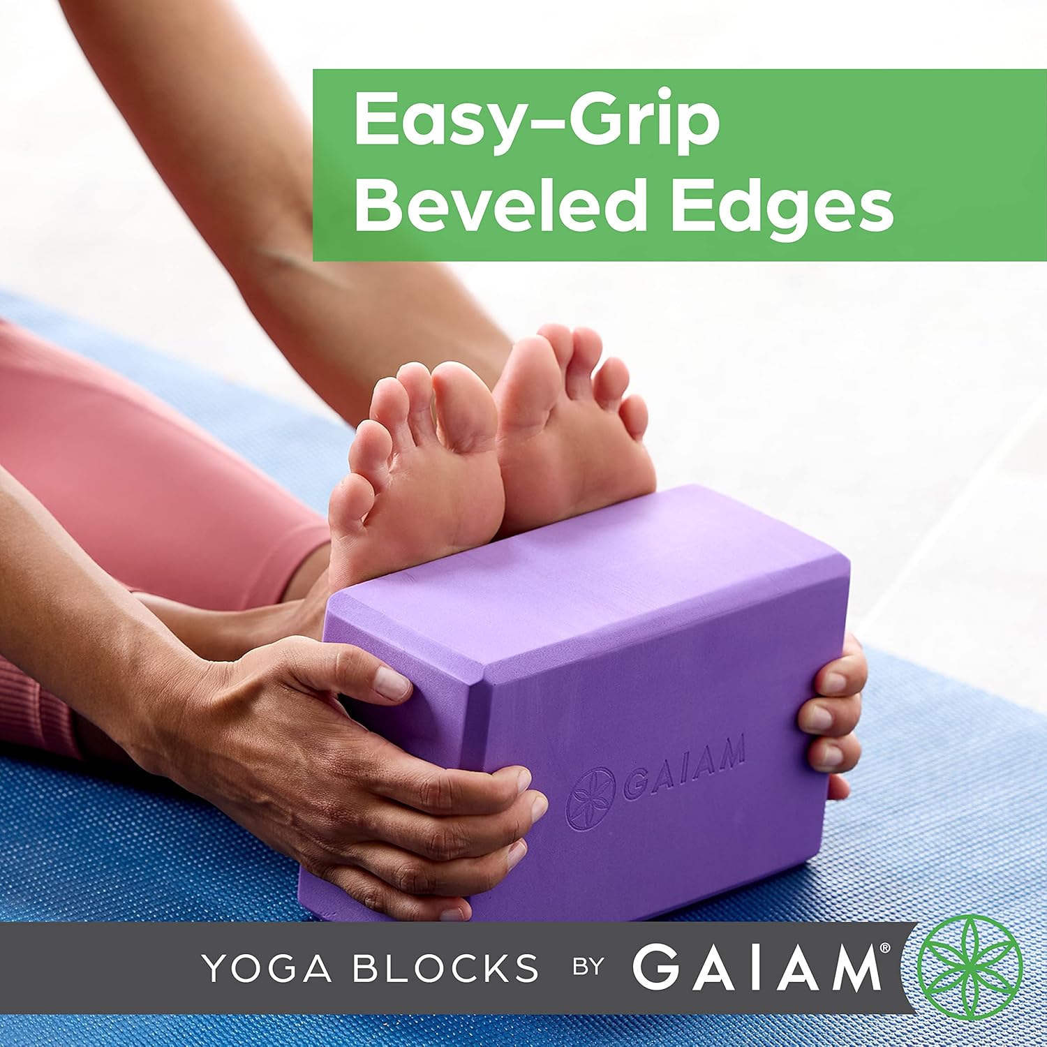 GAIAM Mint Green Yoga Blocks - Hình 6