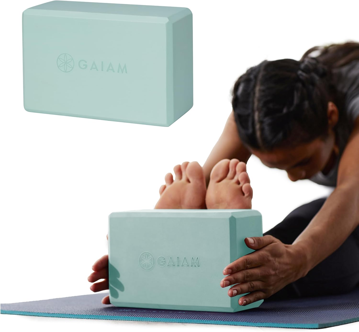 GAIAM Mint Green Yoga Blocks - Hình 21