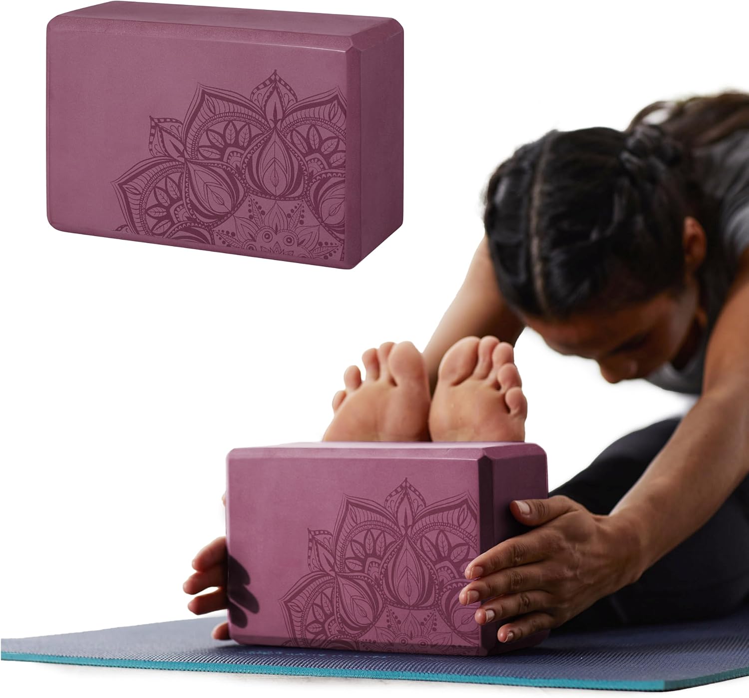 GAIAM Mint Green Yoga Blocks - Hình 24