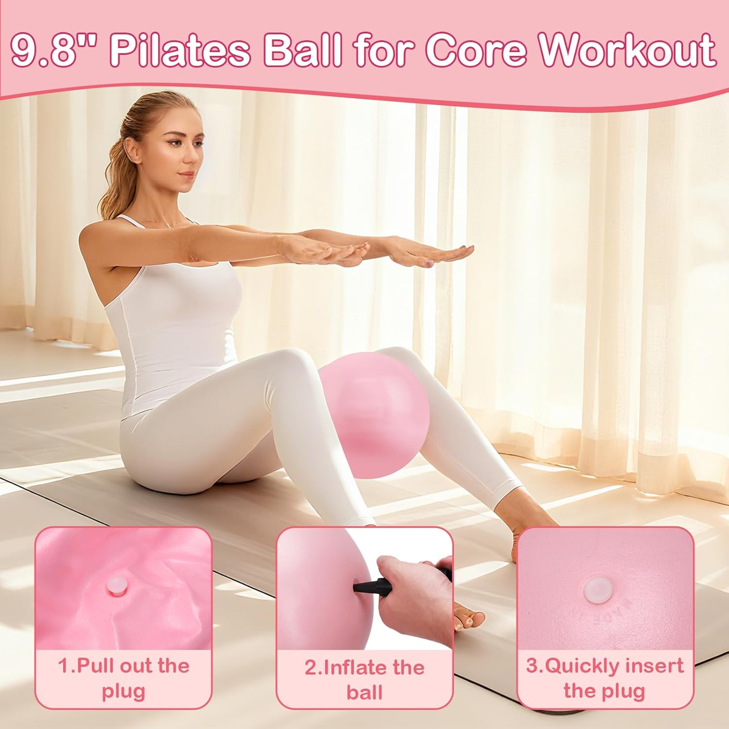 Pink Pilates Essentials Kit - Hình 4