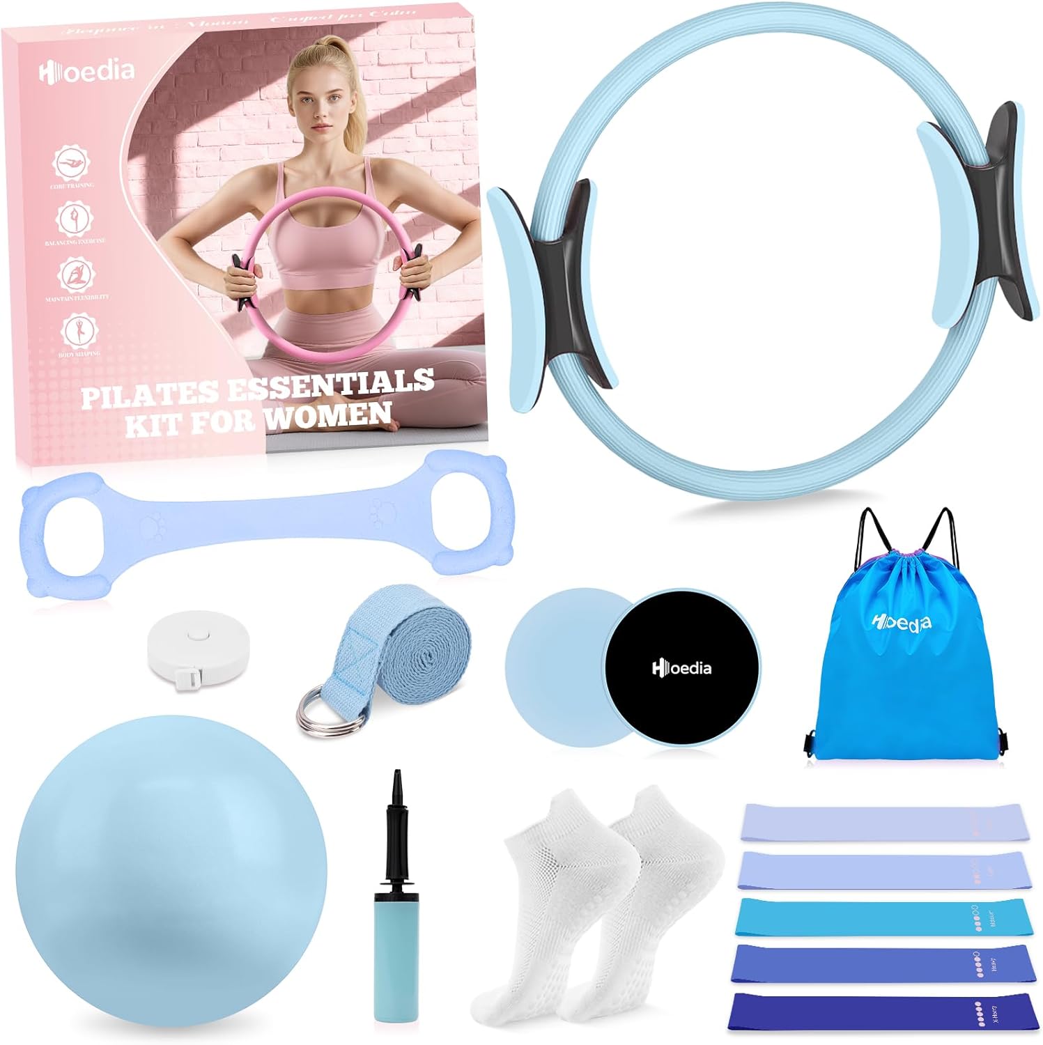 Pink Pilates Essentials Kit - Hình 10
