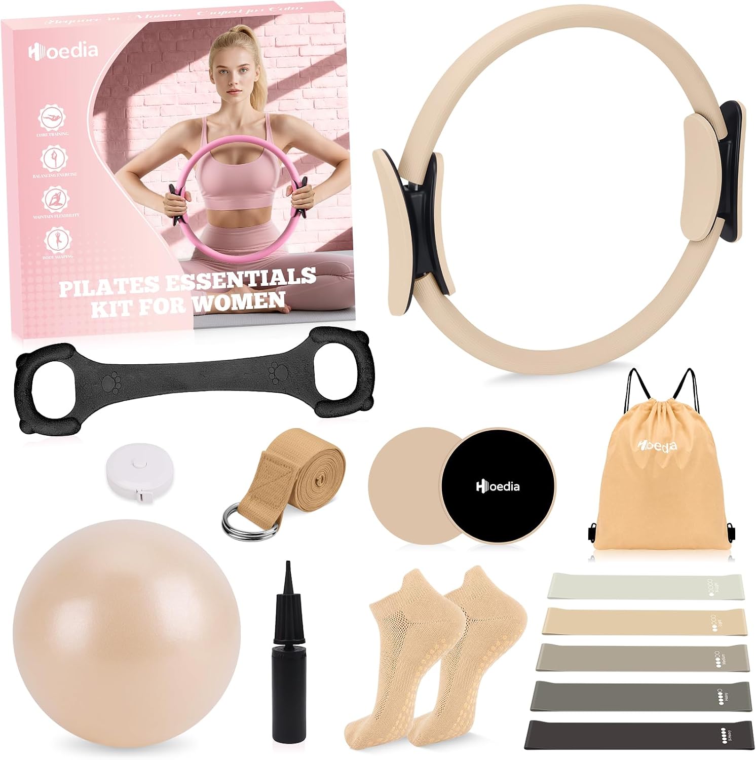 Pink Pilates Essentials Kit - Hình 13