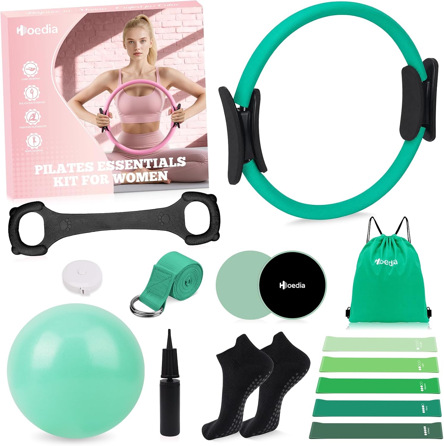 Pink Pilates Essentials Kit - Hình 9