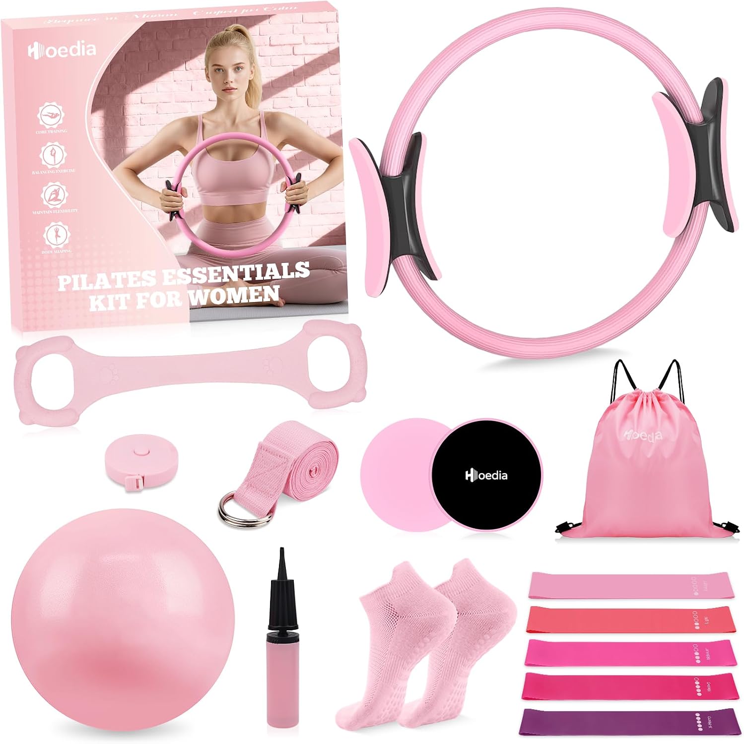 Pink Pilates Essentials Kit