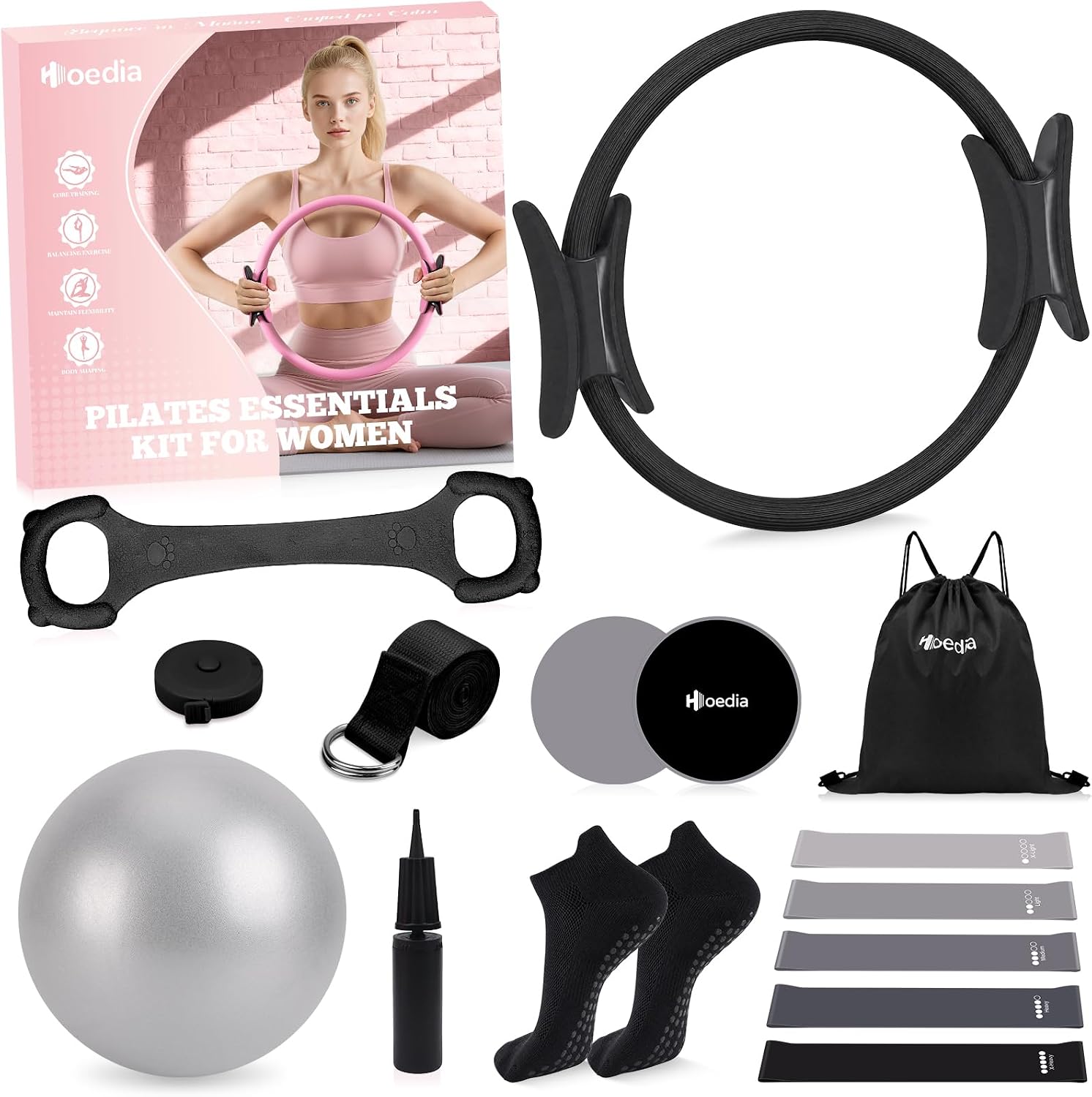 Pink Pilates Essentials Kit - Hình 8
