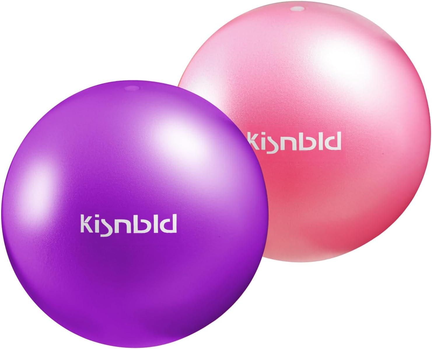 KISNBLD Pink Mini Pilates Ball - Hình 10