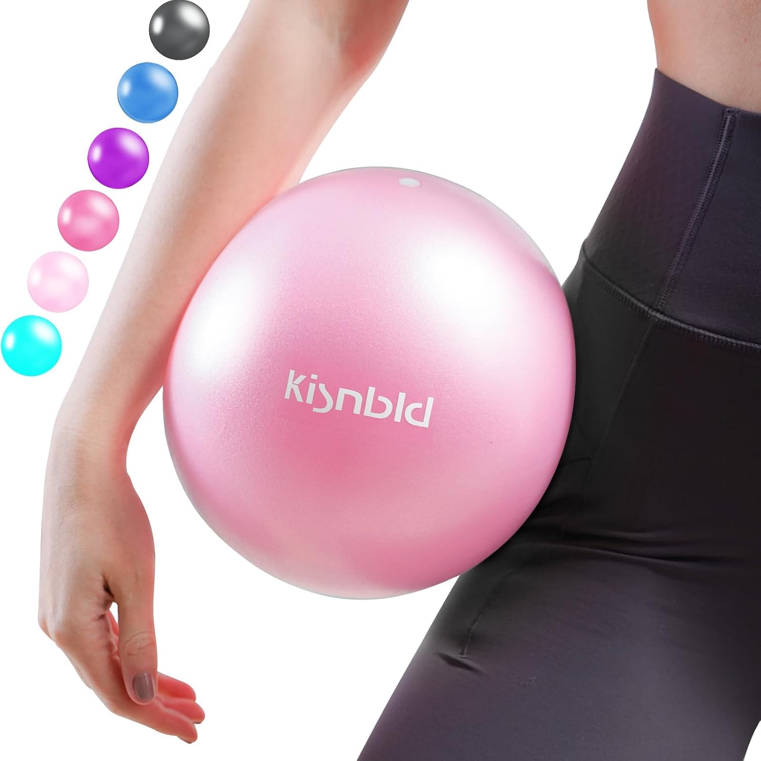 KISNBLD Pink Mini Pilates Ball