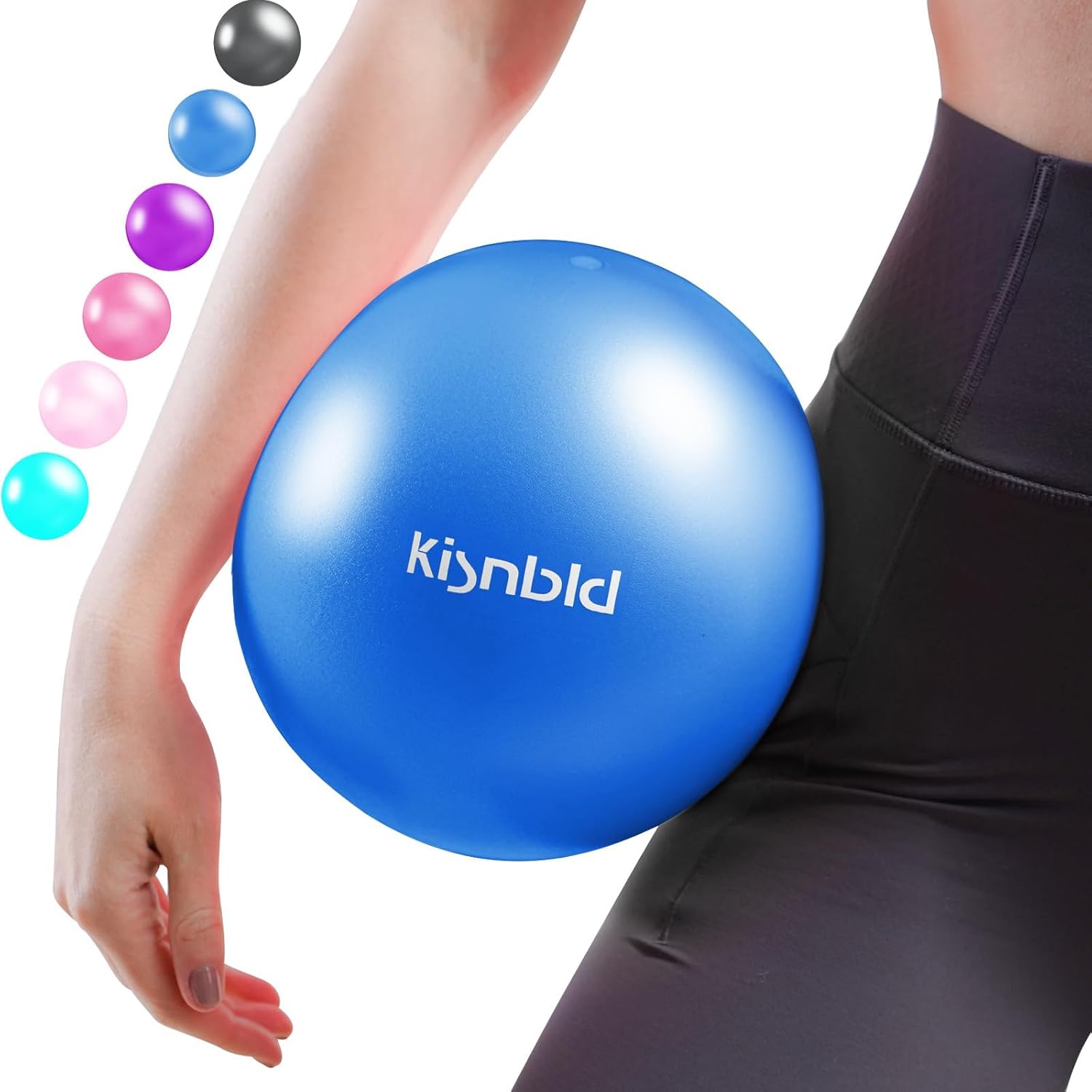 KISNBLD Pink Mini Pilates Ball - Hình 9