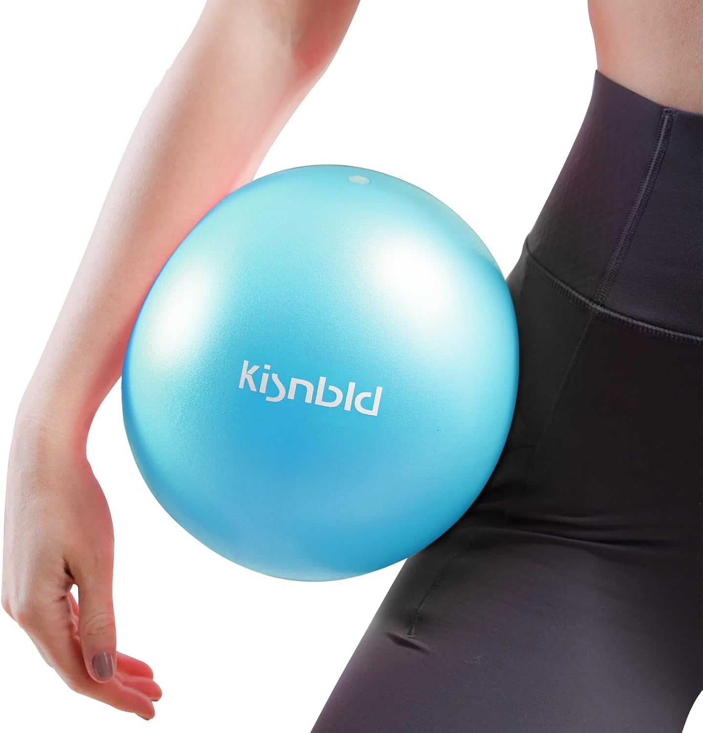 KISNBLD Pink Mini Pilates Ball - Hình 21