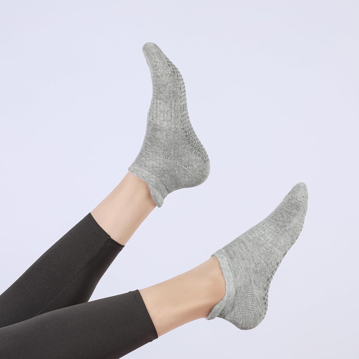 Multi-Color Non-Slip Ankle Grip Socks - Hình 4