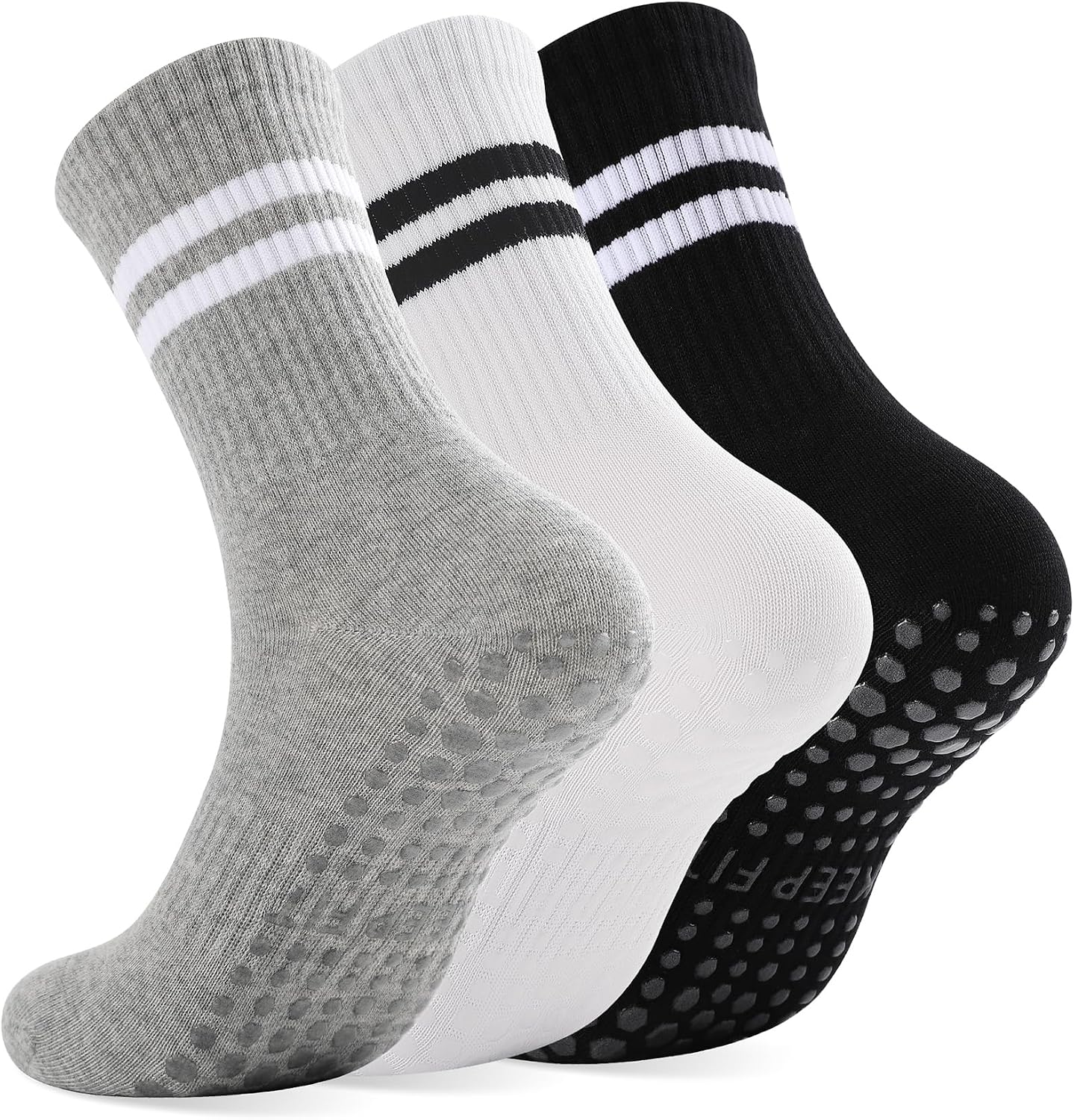 Multi-Color Non-Slip Ankle Grip Socks - Hình 18