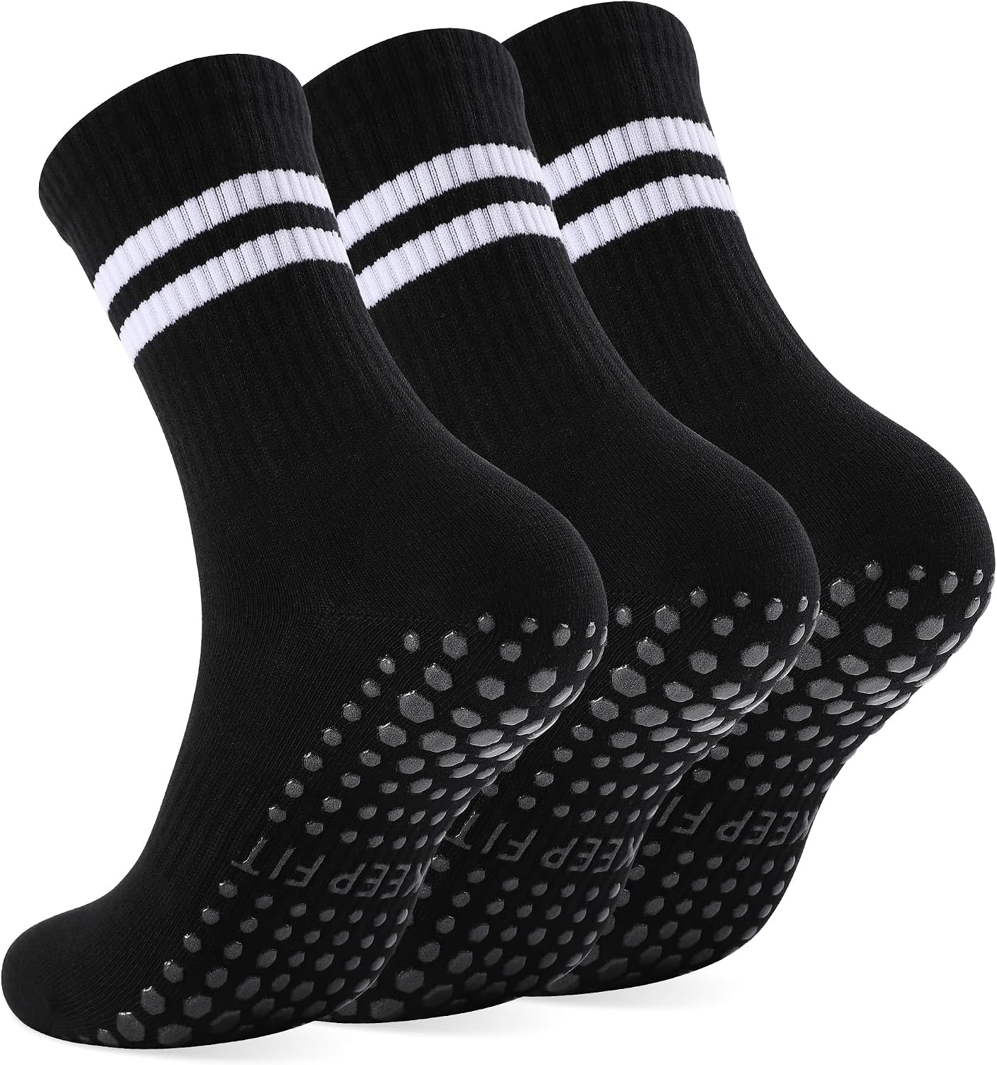 Multi-Color Non-Slip Ankle Grip Socks - Hình 8