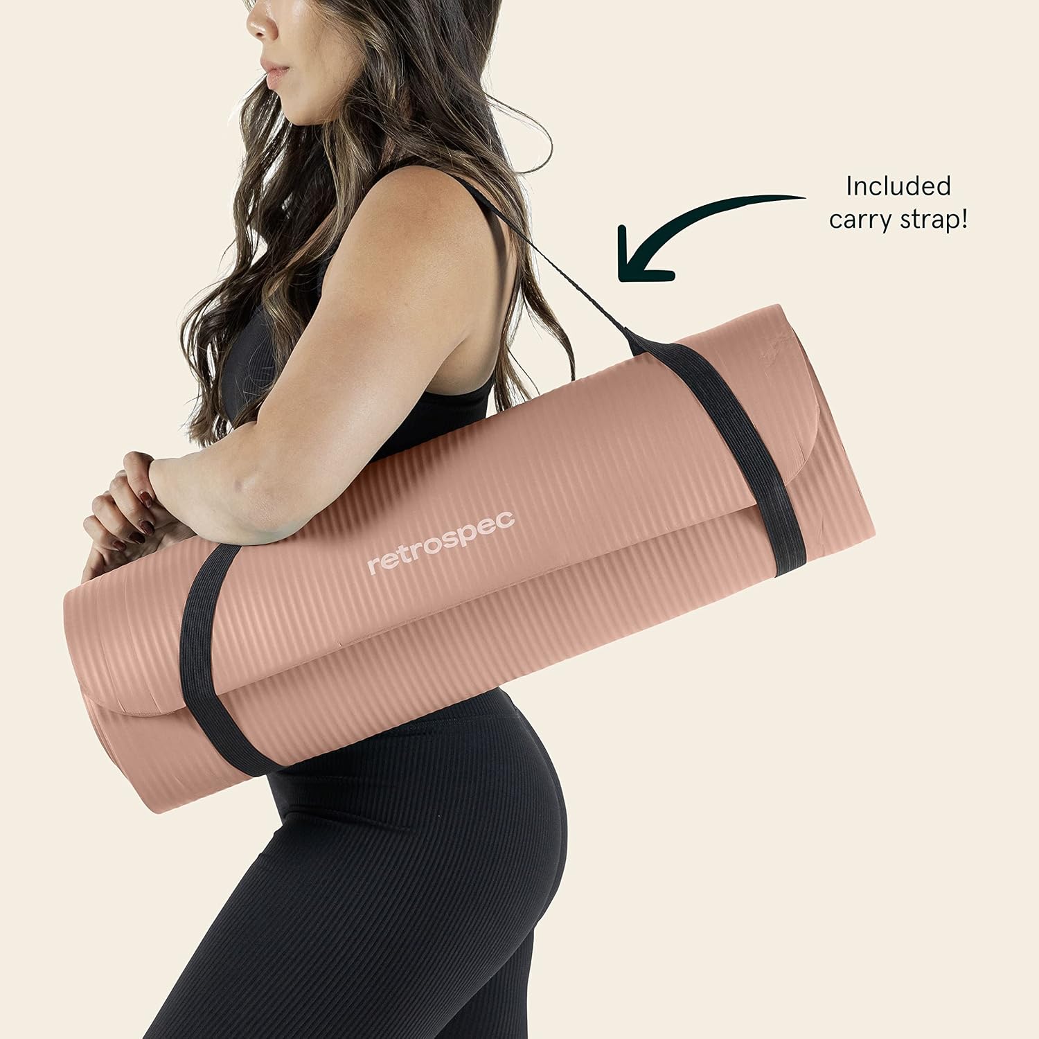 Retrospec Mauve Yoga Mat - Hình 7
