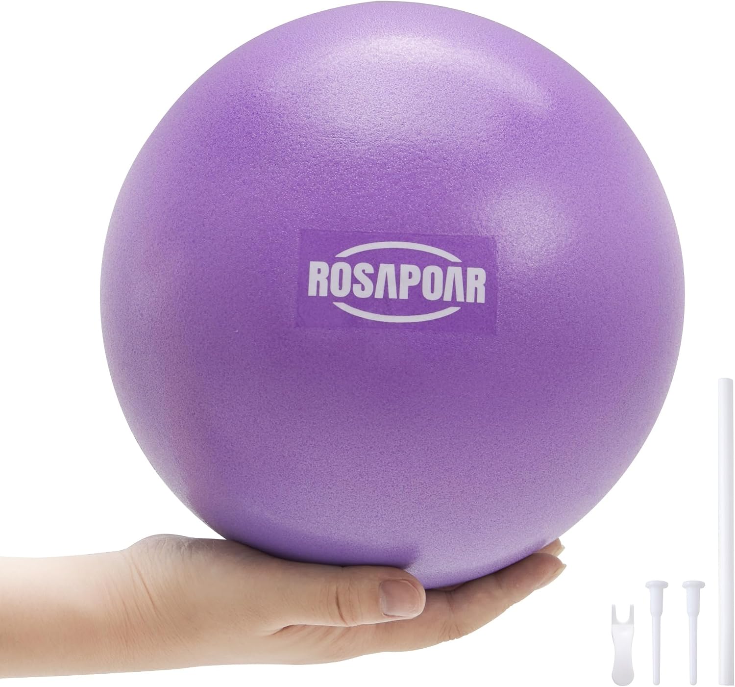 ROSAPOAR Mauve Pilates Ball - Hình 8