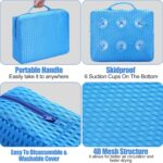 Deluxe Blue Hot Tub Seat Cushions – Deluxe Blue 4D Mesh Hot Tub Seat — image 3