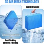 Deluxe Blue Hot Tub Seat Cushions – Deluxe Blue 4D Mesh Hot Tub Seat — image 4
