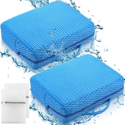 Deluxe Blue Hot Tub Seat Cushions