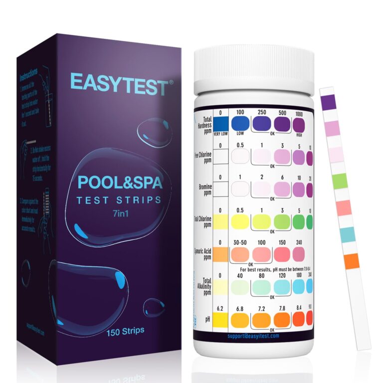 7-in-1 Test Strips – Pool & Spa Water Quality