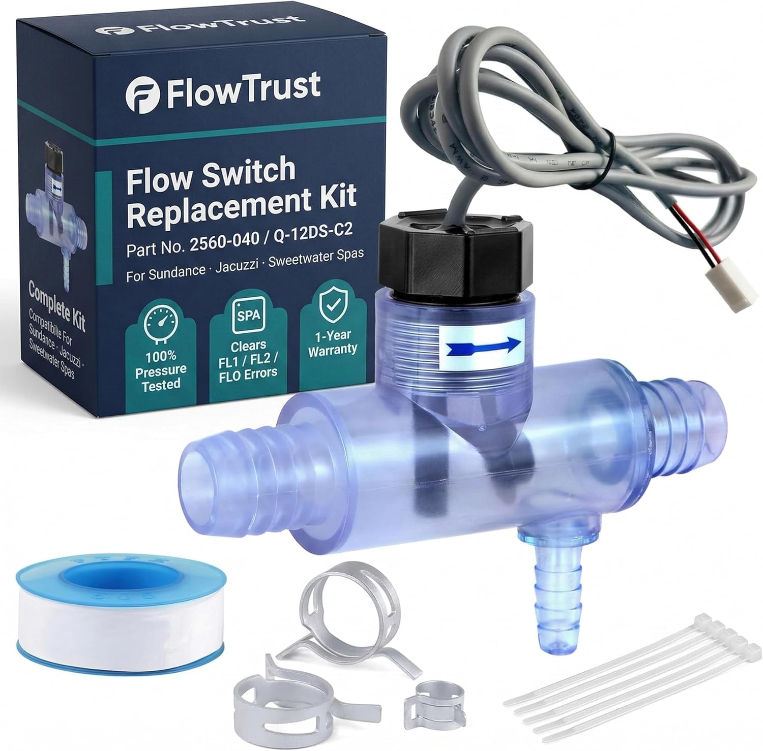 Hot Tub Flow Switch Kit - Spas
