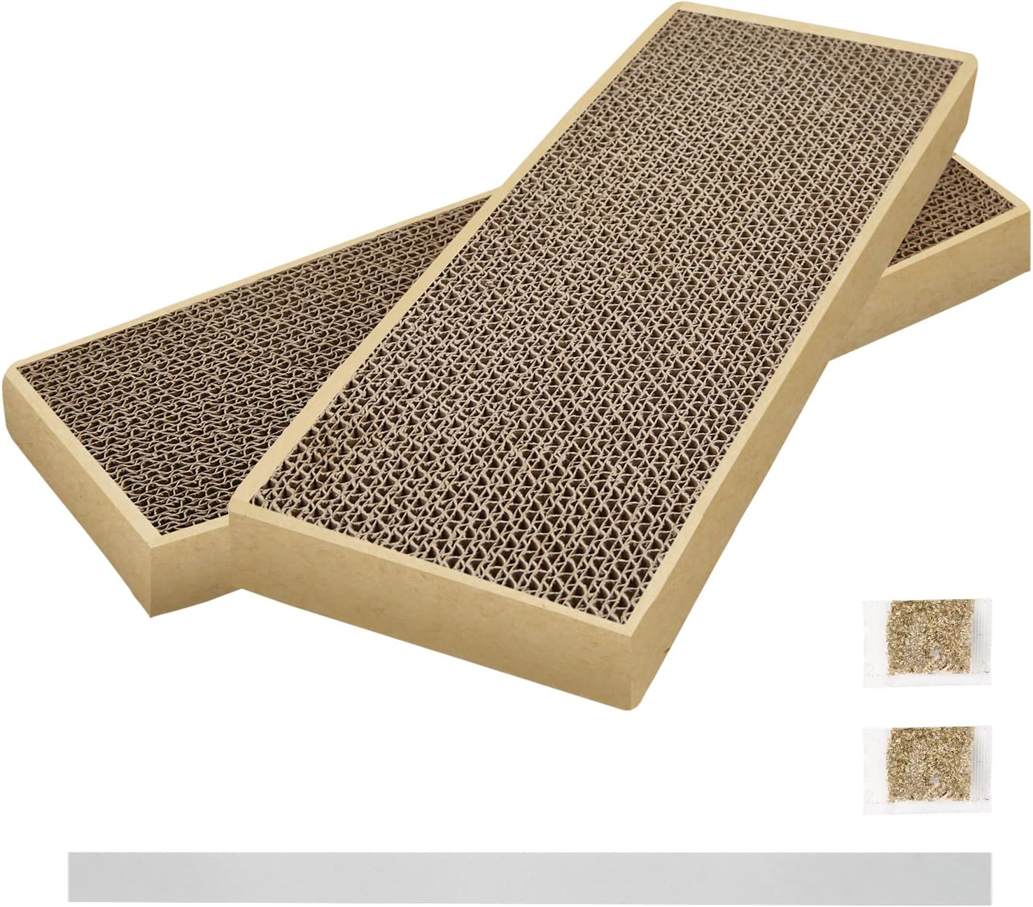 Eco-Friendly Cardboard Cat Scratcher Pads