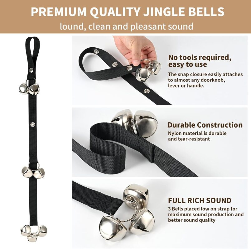 Adjustable Pet Potty Training Bells - Hình 2