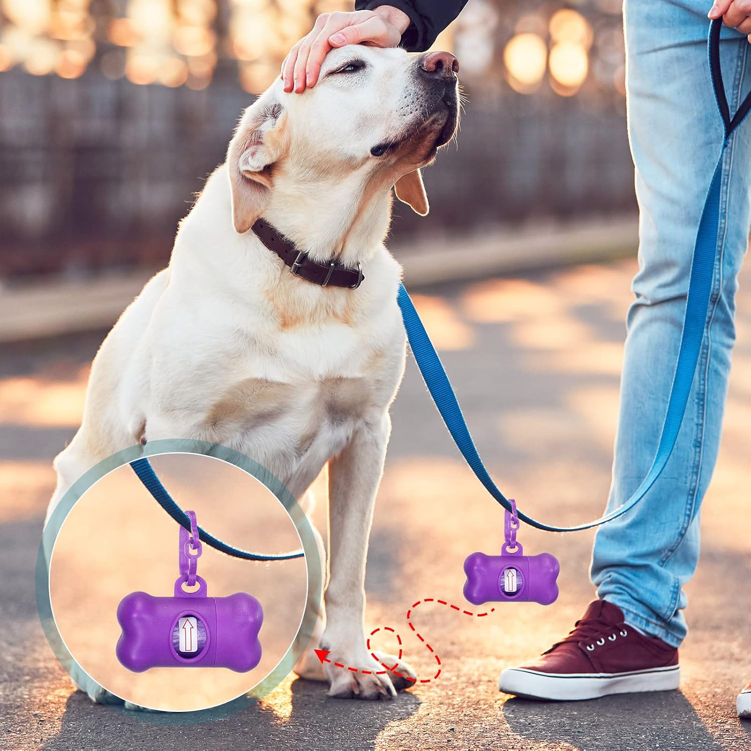Colorful Pet Waste Bag Dispensers - Hình 2