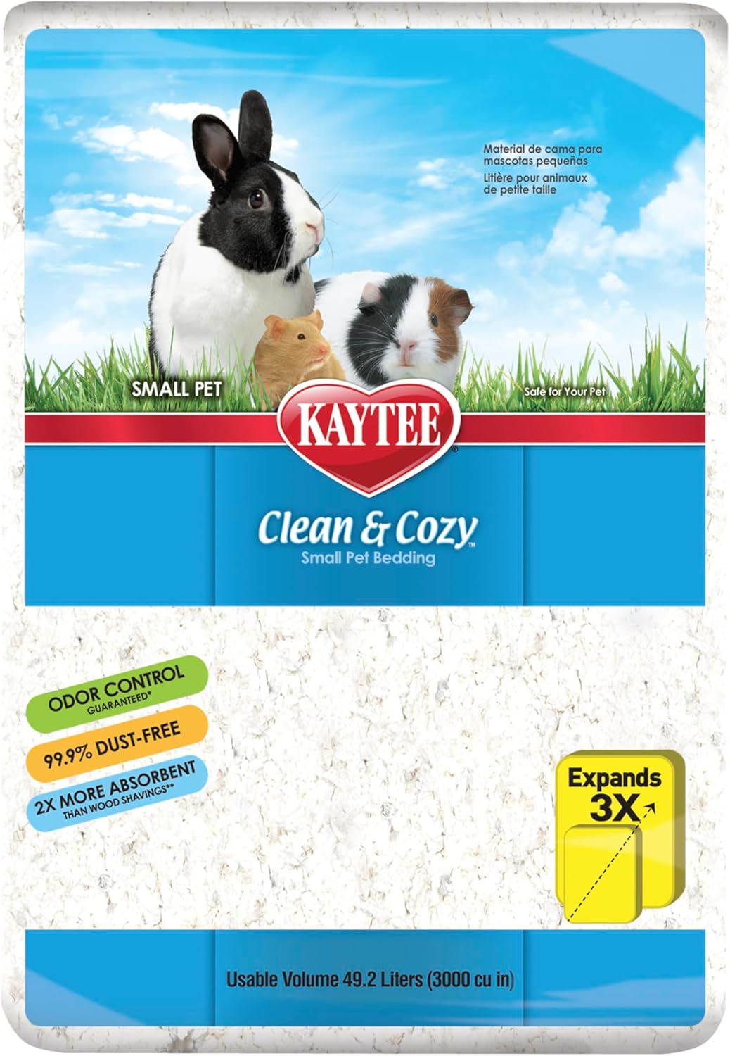 Kaytee Clean & Cozy Natural Bedding