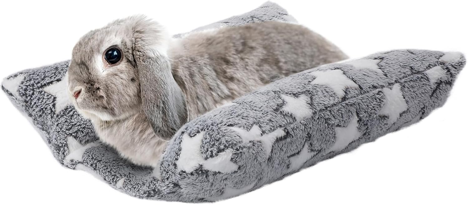 Cozy Grey Flannel Pet Mat