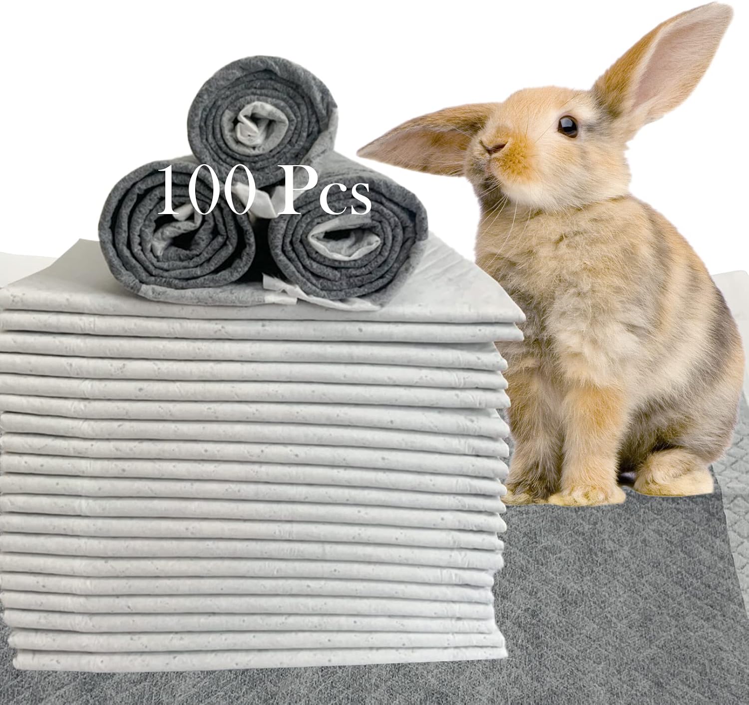 Absorbent Grey Puppy Training Pads
