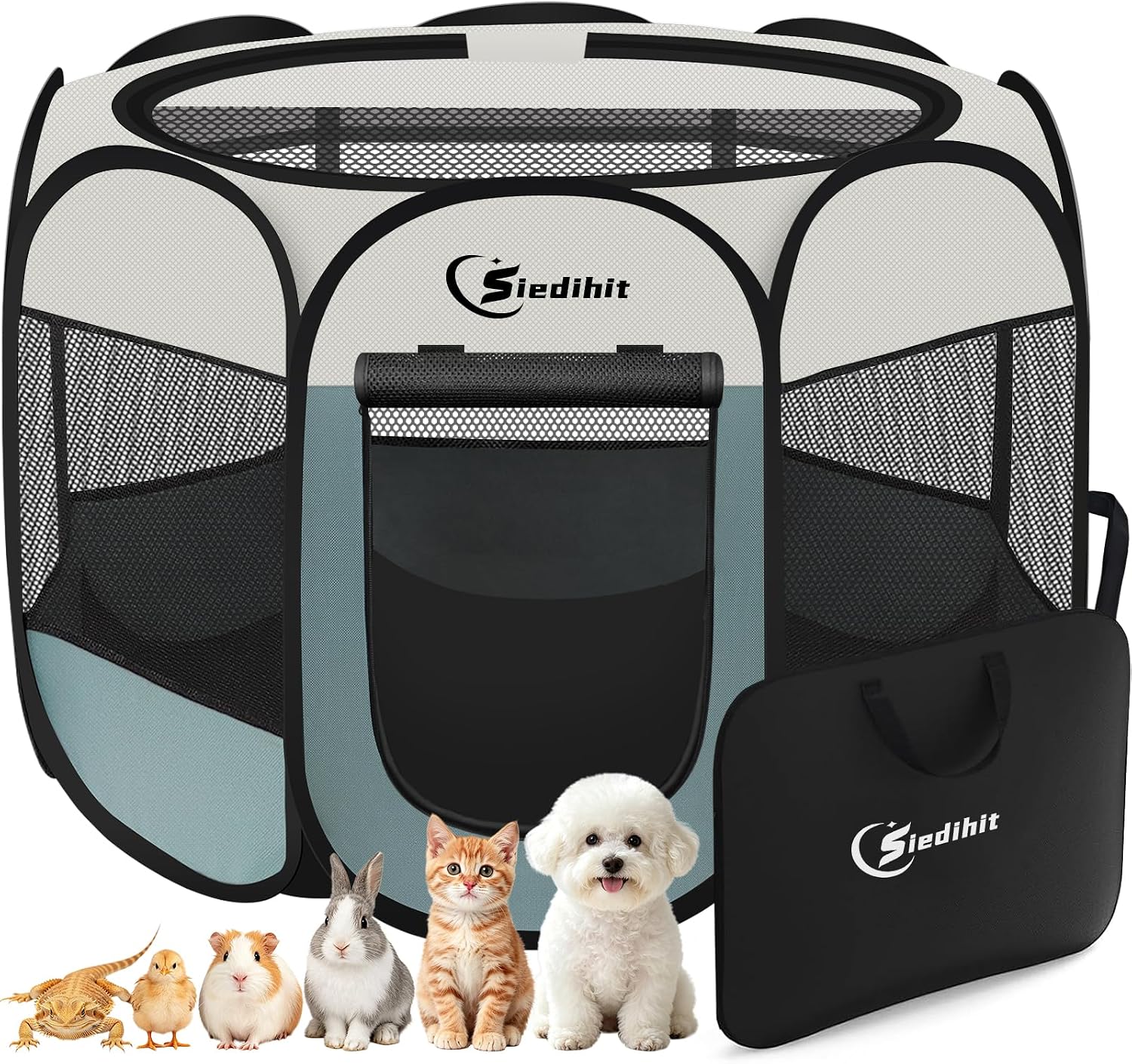 Siedihit Portable Pet Playpen