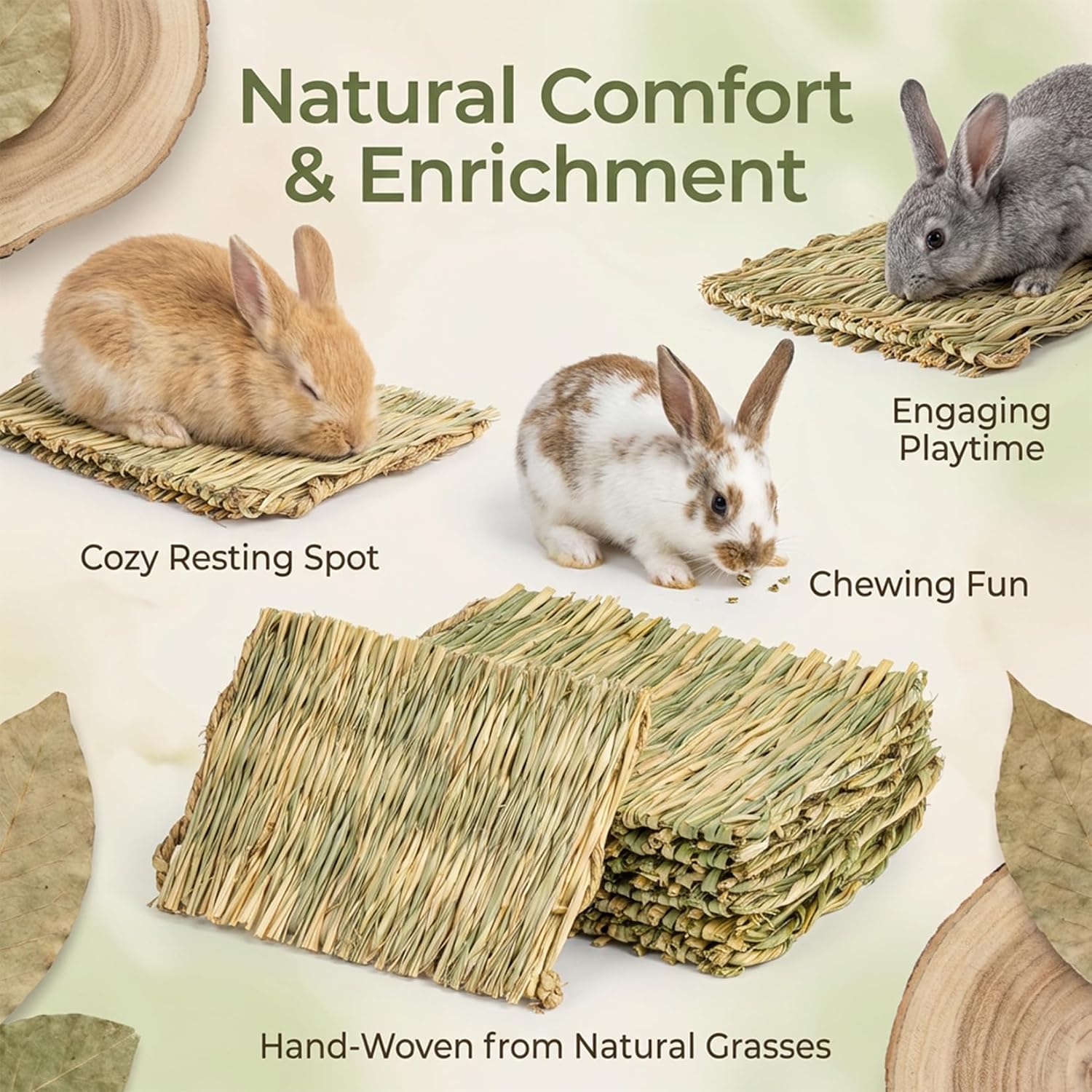 Natural Grass Pet Mats - Hình 2