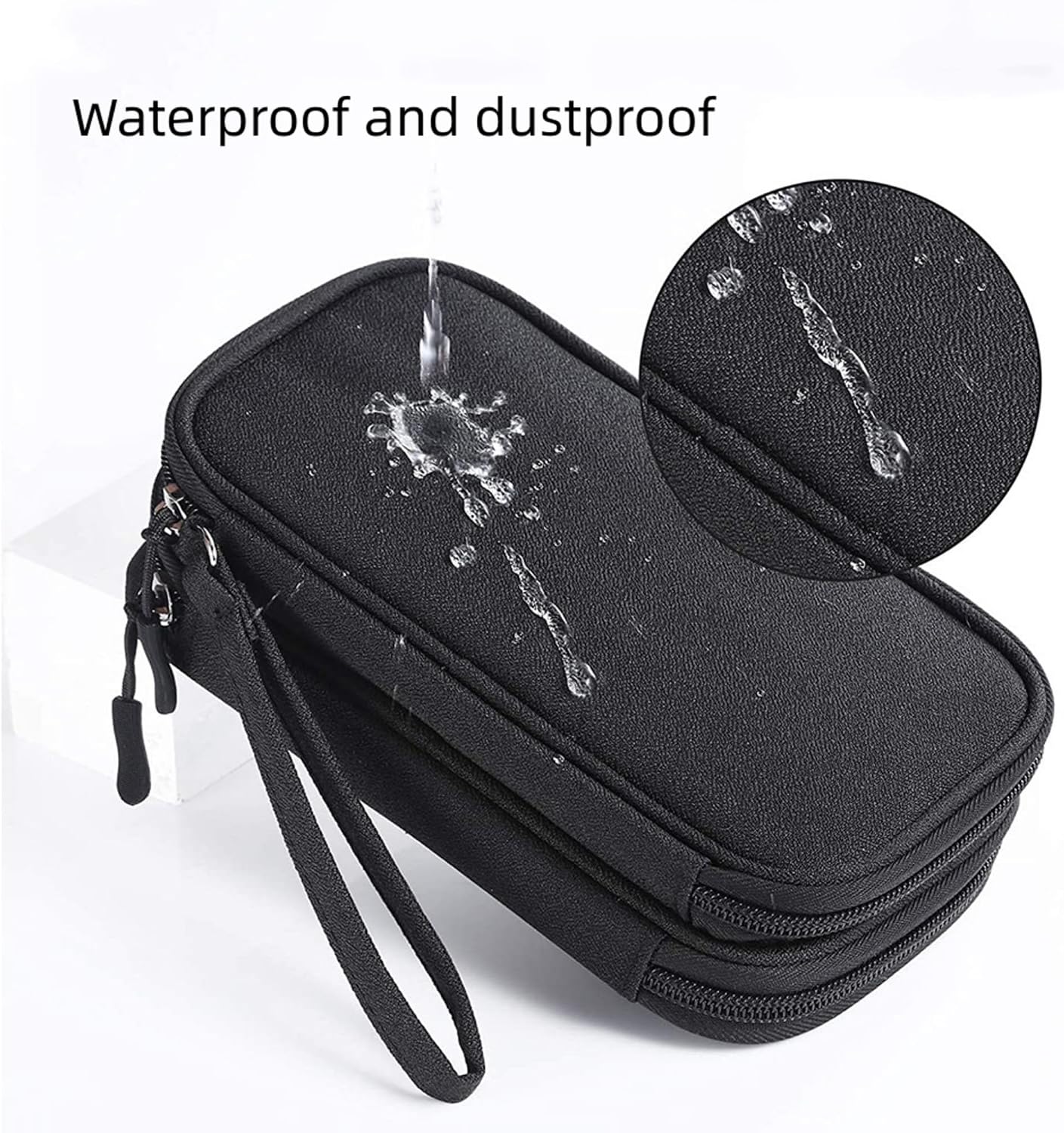 FANBODTA Electronic Organizer Travel Cable Accessories BagPouch Portable Waterproof Storage Bag Electronic Organizer Case