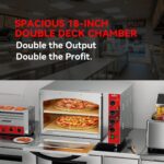 Dual Deck Electric Pizza Oven