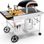 Portable Pizza Oven Cart