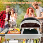 Portable Pizza Oven Cart